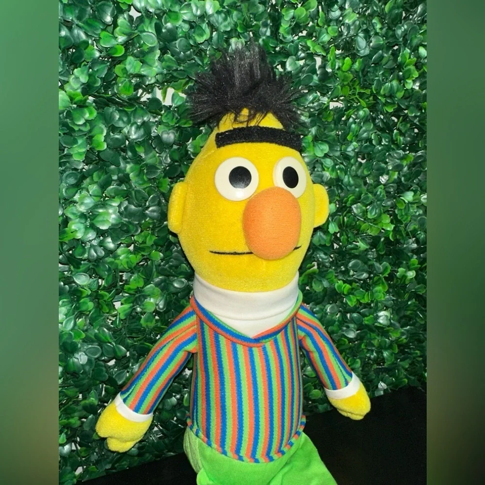 Sesame Street 2002 Stuffed Bert Gund Plush